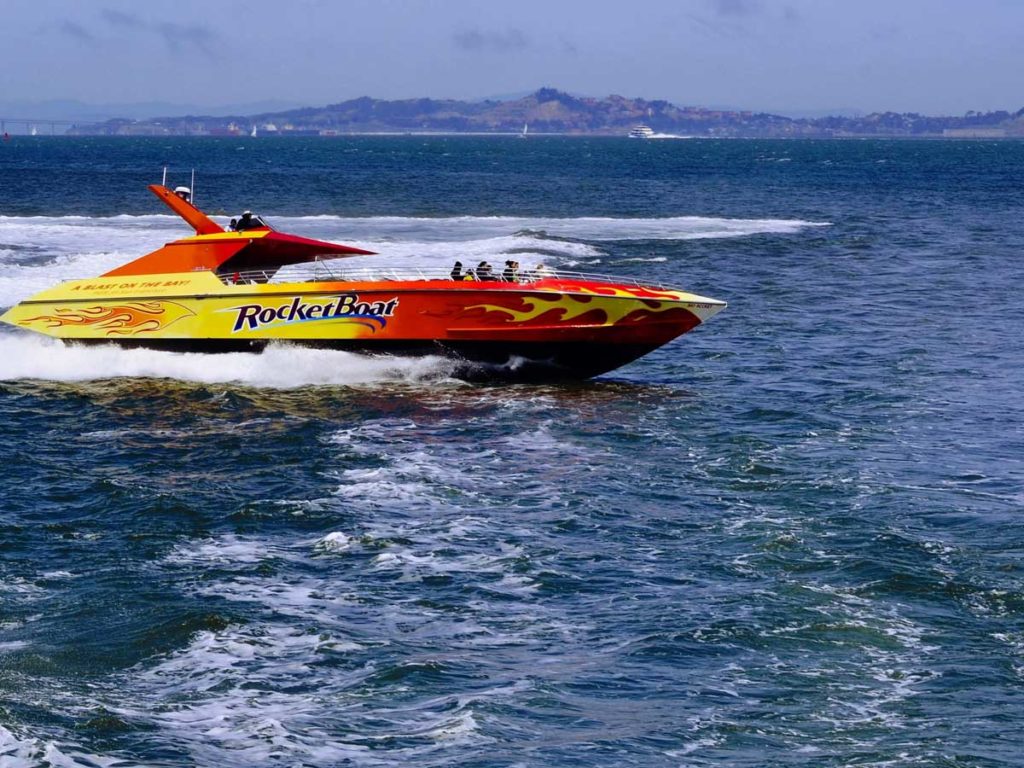 Rocket Boat on San Francico Bay