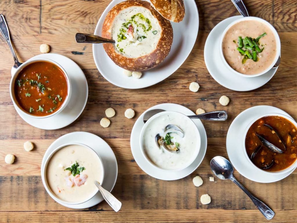 Blue Mermaid Soups Overhead