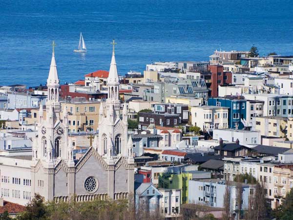 North Beach Festival view San Francisco.