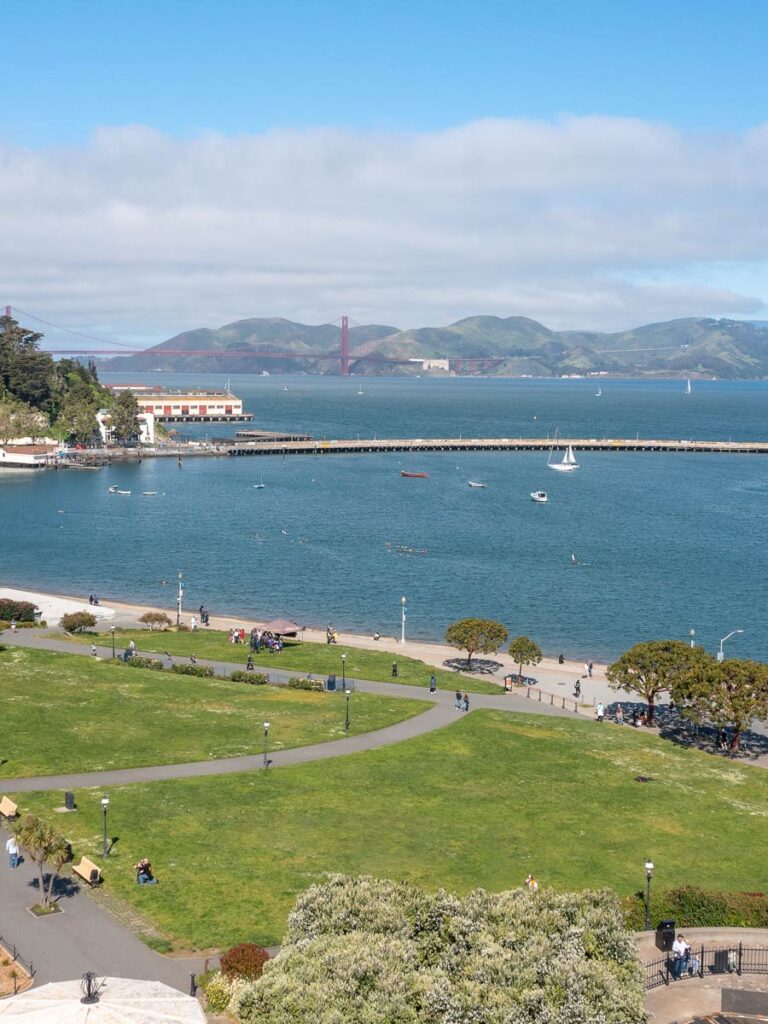 The Bay And The Golden Gate Bridge