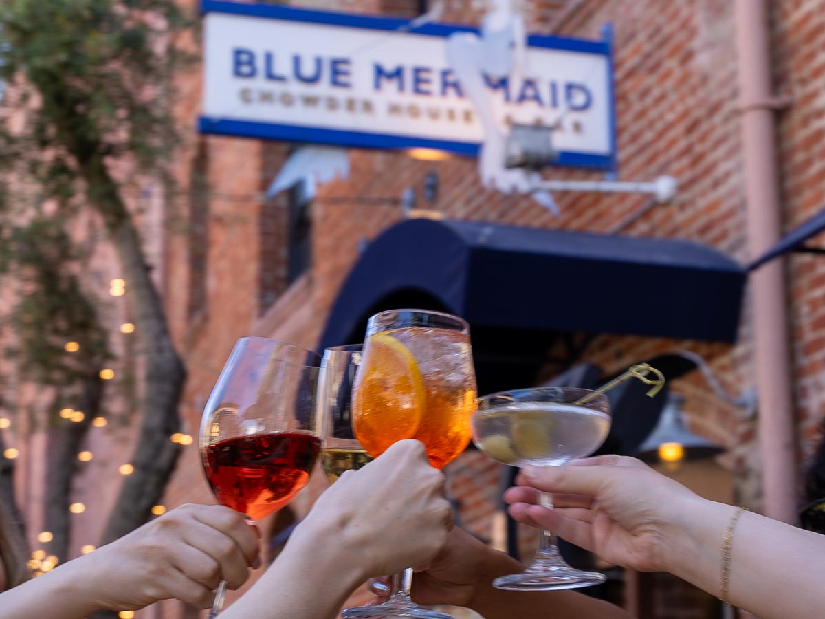 Drinks From Blue Mermaid