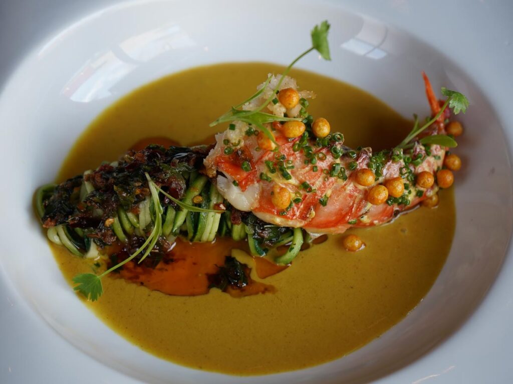 Seafood Dish From Blue Mermaid