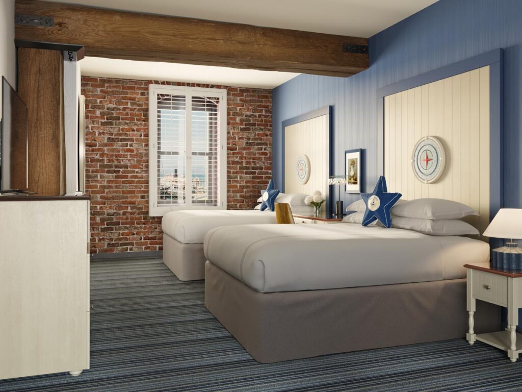 Guestroom In San Francisco With Two Beds